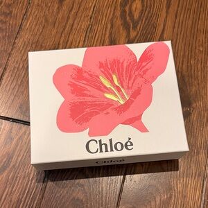 Chloe Pink and Gold Floral Box